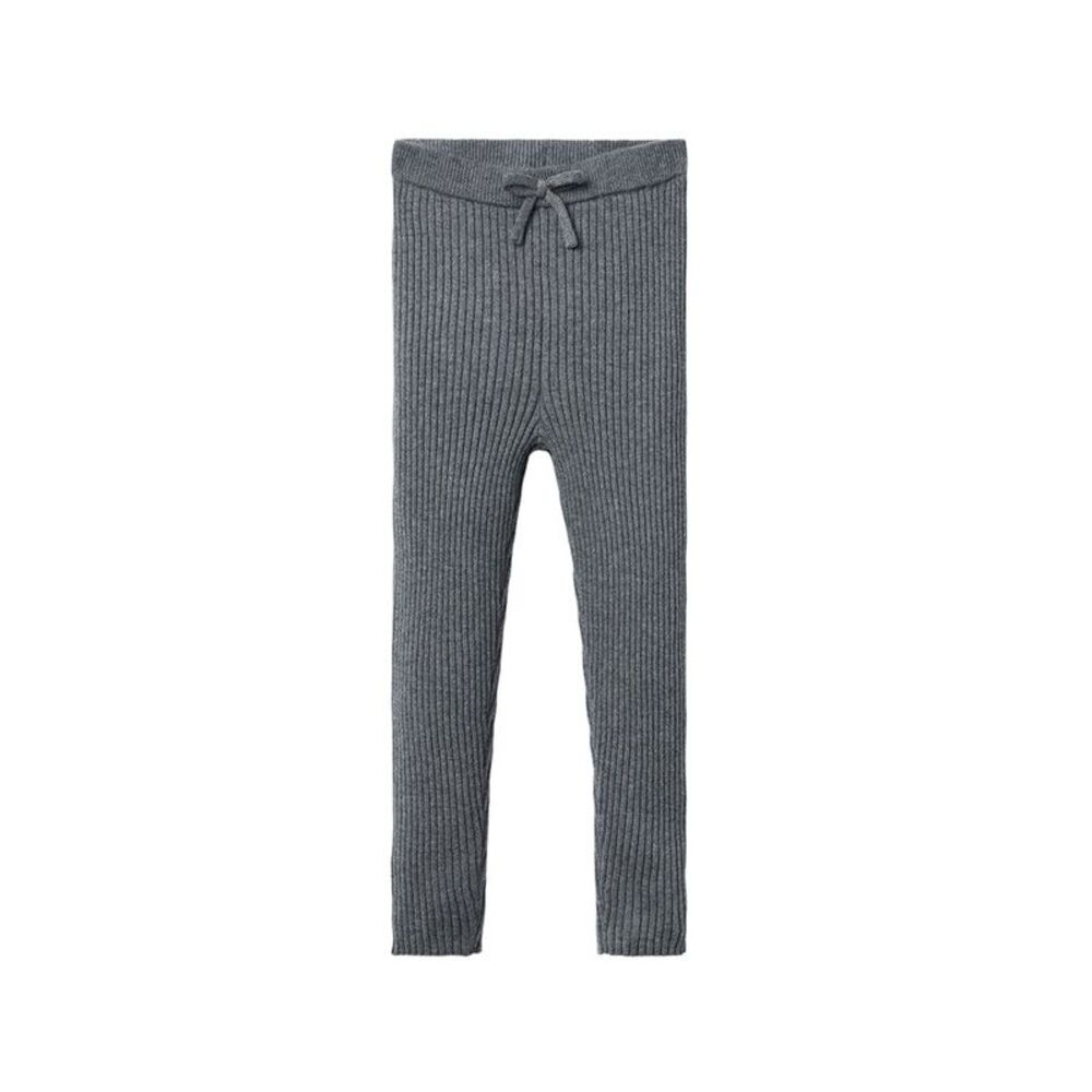 Janie And Jack Girls  Ribbed Sweater Legging, Grey